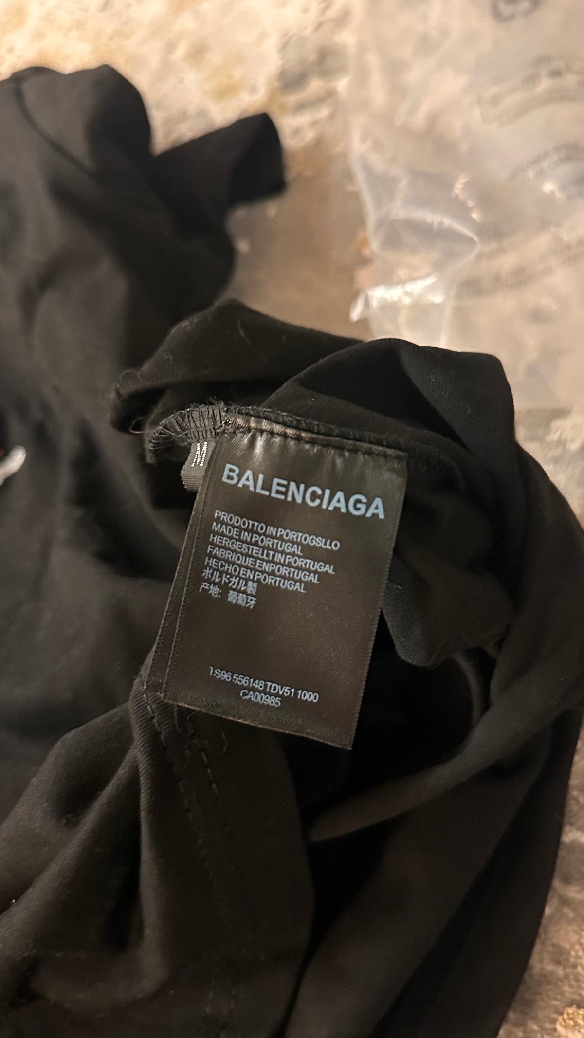Juoda Balenciaga maike